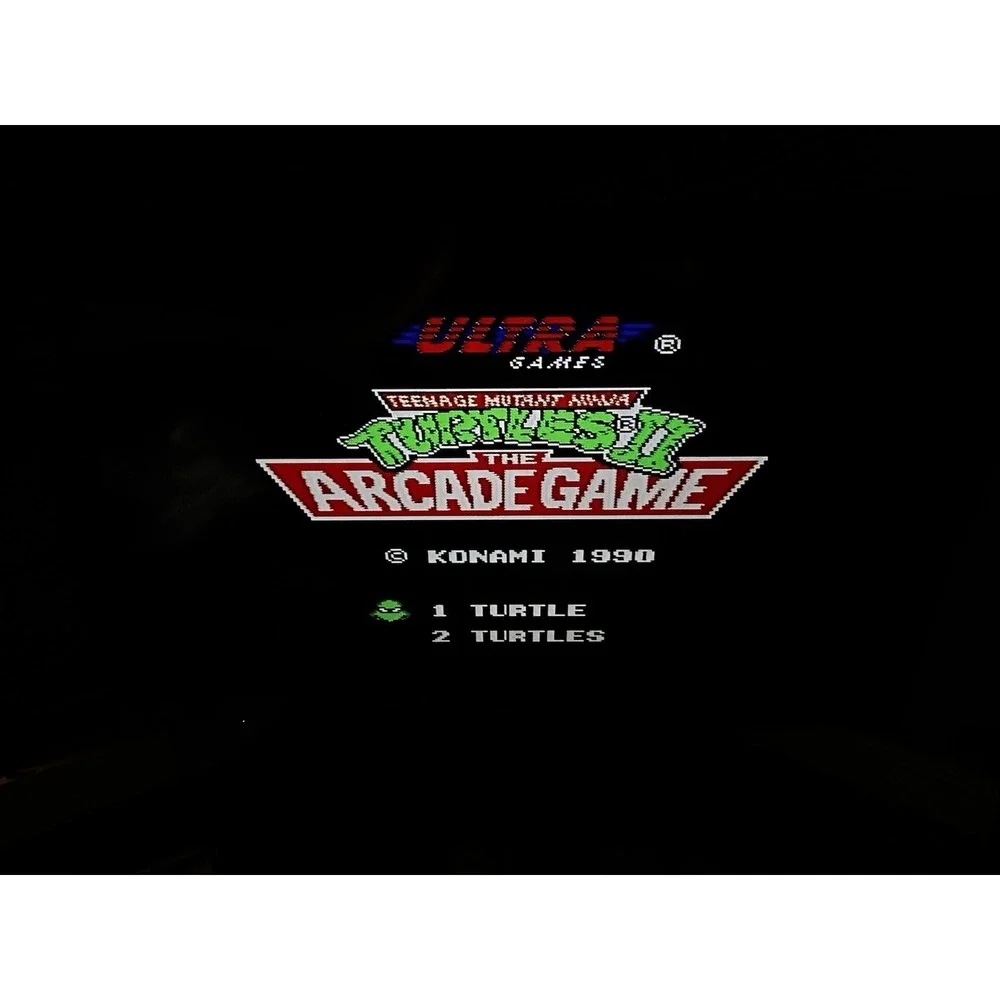 Teenage Mutant Ninja‎ Turtles II: The Arcade Game Nintendo NES Tested Works